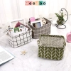 Giỏ vải đa năng vintage - Túi mini đựng mỹ phẩm, văn phòng, hộp vải để bàn, giá 15.120₫ 9