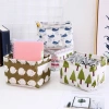 Giỏ vải đa năng vintage - Túi mini đựng mỹ phẩm, văn phòng, hộp vải để bàn, giá 15.120₫ 10
