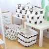 Giỏ vải vuông đa năng, sọt vải chống thấm nước cho quần áo - Giá 54.000 3