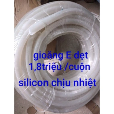 Gioăng E silicon cuộn 10kg 60m cho tủ cơm, sấy, giữ nhiệt, kho lạnh, kích thước 12-20mm 1 Gioăng E silicon cuộn 10kg 60m cho tủ cơm, sấy, giữ nhiệt, kho lạnh, kích thước 12-20mm 1