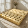 Giường Ngủ Pallet Gỗ Thông Nhập Khẩu 15cm Chống Mốc Chống Mối - 415k 2