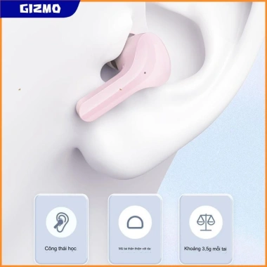 GIZMO T8 Tai Nghe BT5.3 TWS IPX5 Chống Thấm, Giảm Tiếng Ồn, Micro, Apple & Android - 17.703₫