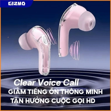 GIZMO T8 Tai Nghe BT5.3 TWS IPX5 Chống Thấm, Giảm Tiếng Ồn, Micro, Apple & Android - 17.703₫