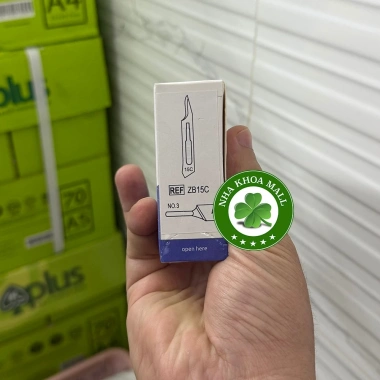 Gói 10 dao mổ phẫu thuật 15C SMI Bỉ - Giá ưu đãi 69.000 VNĐ, chất lượng cao 2