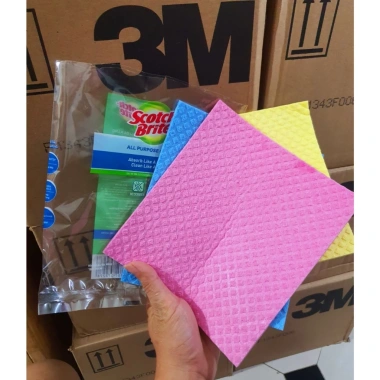 Gói 3 khăn lau đa năng 3M siêu thấm hút, chống xước, giá chỉ 59.000đ 7