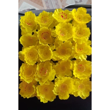 Gói 40 bông Hoa Mai và Hoa Đào giả trang trí Tết - Decor cây cảnh giá 16.000đ 9