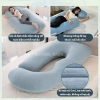 Gối Bầu Chữ G - Gối Ngủ Mềm Mịn Cao Cấp, Giá 371.000₫, Thoải Mái Cho Bà Bầu 2