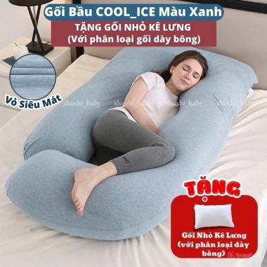 Gối Bầu Chữ G - Gối Ngủ Mềm Mịn Cao Cấp, Giá 371.000₫, Thoải Mái Cho Bà Bầu 8