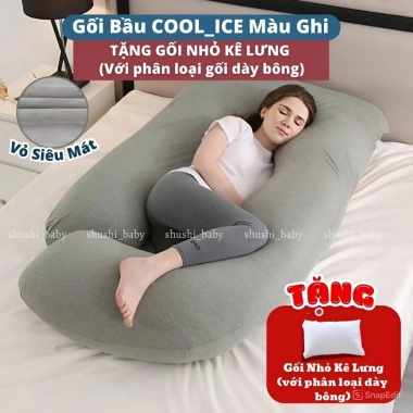 Gối Bầu Chữ G - Gối Ngủ Mềm Mịn Cao Cấp, Giá 371.000₫, Thoải Mái Cho Bà Bầu 9