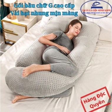 Gối bầu chữ U nâng đỡ bụng, giảm đau lưng, giúp mẹ bầu ngủ ngon – Giá 254.600₫ 2