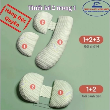 Gối bầu chữ U nâng đỡ bụng, giảm đau lưng, giúp mẹ bầu ngủ ngon – Giá 254.600₫ 5