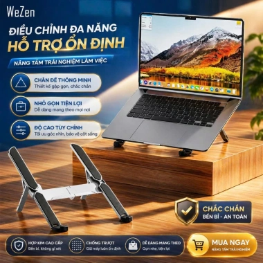 Gói BH Lỗi 1 Đổi 1 Trong 15 Ngày - Giá Đỡ Laptop WEZEN Toàn Shop Giá 10.000 VND 8