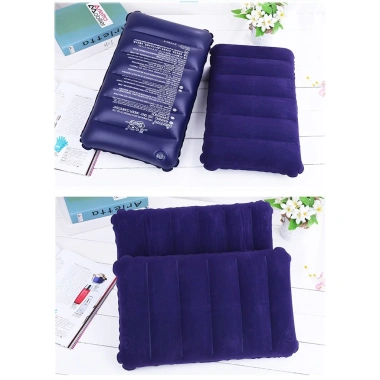 Gối Bơm Hơi 47cm Êm Ái, Tiện Dụng Cho Du Lịch & Cắm Trại - Giá Ưu Đãi 29.000 VND 2