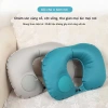 Gối bơm hơi chữ U 40x28cm - Gối cổ du lịch di động nhiều màu, ưu đãi 49.000 VND 4