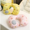 Gối bơm hơi chữ U BLACK PINK Kê cổ, ngủ trưa, du lịch, giảm 23% chỉ 66.930₫