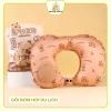 Gối bơm hơi chữ U gấp gọn du lịch - Nhỏ gọn, họa tiết Sanrio dễ thương 100.620₫