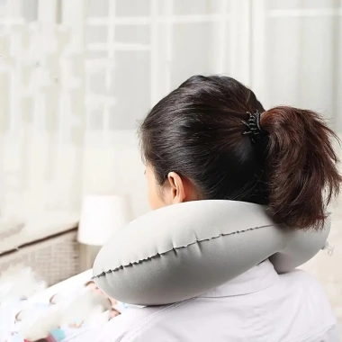 Gối bơm hơi chữ U tiện lợi cho văn phòng & du lịch - 29.000₫ (giảm từ 35.090₫)