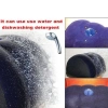 Gối bơm hơi đa năng PVC nhung, hình trụ, giặt được, lỗ di động, mềm mại, chỉ 98,000₫ 9