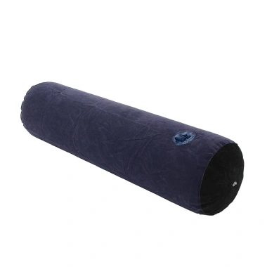 Gối bơm hơi đa năng PVC nhung, hình trụ, giặt được, lỗ di động, mềm mại, chỉ 98,000₫ 10