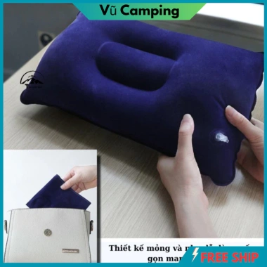 Gối Bơm Hơi DCP49 - Nằm Ngủ Văn Phòng, Du Lịch, Cắm Trại, Giá chỉ 30.000đ 3