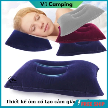 Gối Bơm Hơi DCP49 - Nằm Ngủ Văn Phòng, Du Lịch, Cắm Trại, Giá chỉ 30.000đ 6