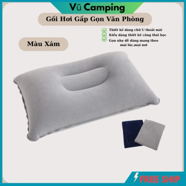 Gối Bơm Hơi DCP49 - Nằm Ngủ Văn Phòng, Du Lịch, Cắm Trại, Giá chỉ 30.000đ 10