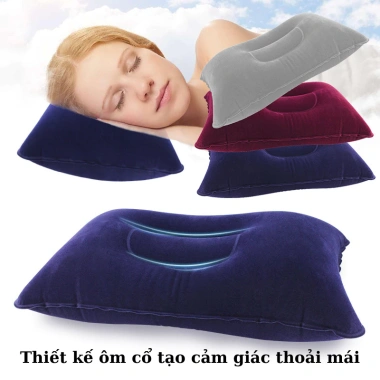 Gối Bơm Hơi DCP49 - Ngủ Văn Phòng, Du Lịch, Cắm Trại, Dã Ngoại Giá Ưu Đãi 28.812 VND 6