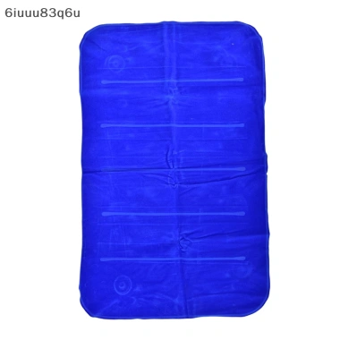 Gối bơm hơi gấp di động 47x30cm - Gối mềm du lịch ngoài trời, giá chỉ 20.800 VND