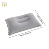 Gối bơm hơi PVC di động hỗ trợ cổ, ngủ thoải mái du lịch, đi bộ đường dài - Giá 41.040₫ 5