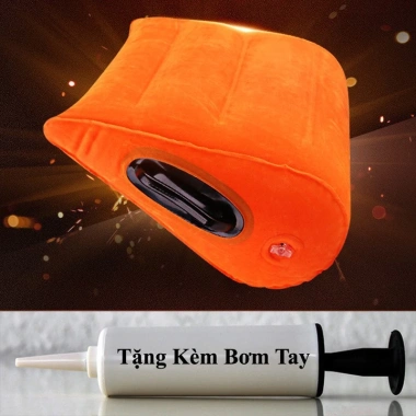 Gối bơm hơi tam giác hỗ trợ lưng, tiện dụng cho cặp đôi - Giá ưu đãi 178.000 VND