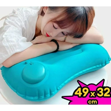 Gối bơm hơi tự động 49×32cm - Tiện du lịch, cắm trại, văn phòng - Giá 46.800₫ 2 Gối bơm hơi tự động 49×32cm - Tiện du lịch, cắm trại, văn phòng - Giá 46.800₫ 2