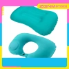 Gối bơm hơi tự động chữ U du lịch – không cần thổi miệng, gập gọn, chỉ 39.000₫