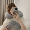 Gối bơm hơi tự động dạng chữ U - Du lịch tiện lợi, gấp gọn, không cần thổi miệng, chỉ 39.000₫ 8