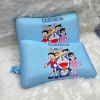 Gối cao su non bụng mèo Hizun 30x50 – Vỏ thun 4 chiều co dãn, mềm mại thoáng khí cho bé 5