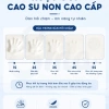 Gối cao su non EMA người lớn lượn sóng hỗ trợ cổ vai gáy giảm đau ngủ ngon hơn 5