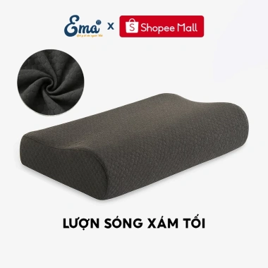Gối cao su non EMA người lớn lượn sóng hỗ trợ cổ vai gáy giảm đau ngủ ngon hơn 10 Gối cao su non EMA người lớn lượn sóng hỗ trợ cổ vai gáy giảm đau ngủ ngon hơn 10