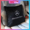 Gối Chăn Đa Năng Gấp Gọn 2-trong-1 Xe Ô Tô Logo Thêu Mercedes Toyota BMW, Sang Trọng 7