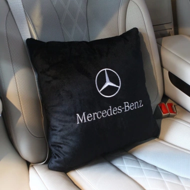 Gối Chăn Đa Năng Gấp Gọn 2-trong-1 Xe Ô Tô Logo Thêu Mercedes Toyota BMW, Sang Trọng 9 Gối Chăn Đa Năng Gấp Gọn 2-trong-1 Xe Ô Tô Logo Thêu Mercedes Toyota BMW, Sang Trọng 9