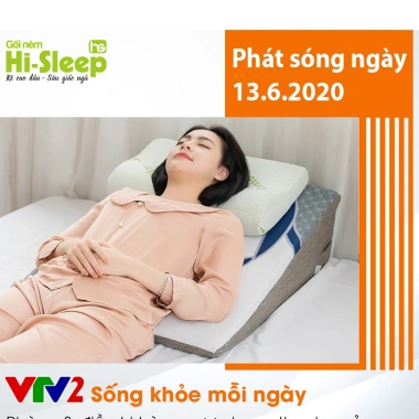 Gối chống trào ngược HI‑SLEEP cho người lớn – Foam than tre hoạt tính, cao cấp, giảm còn 970.000₫ 3