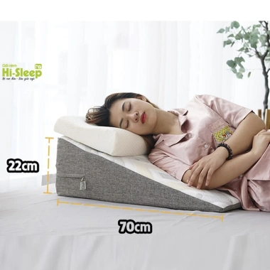 Gối chống trào ngược HI‑SLEEP cho người lớn – Foam than tre hoạt tính, cao cấp, giảm còn 970.000₫ 8