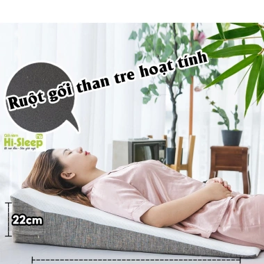 Gối chống trào ngược HI‑SLEEP cho người lớn – Foam than tre hoạt tính, cao cấp, giảm còn 970.000₫ 10
