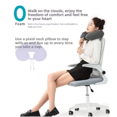 Gối chữ U bơm hơi điều chỉnh, kê cổ văn phòng di động - Giá ưu đãi 248.000đ 2