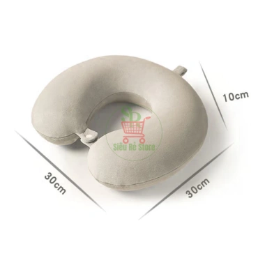Gối chữ U cao su non đa màu - Kê cổ ô tô, ngủ trưa thoải mái, giảm giá 75.000₫