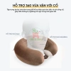 Gối chữ U cao su non đa màu - Kê cổ ô tô, ngủ trưa thoải mái, giảm giá 75.000₫ 4