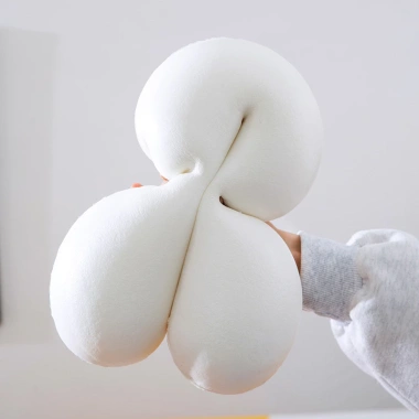 Gối Chữ U Cao Su Non Dáng Tròn Cao Cấp - Giá 68.000₫, Giảm 15% Giấc Ngủ Thoải Mái 7