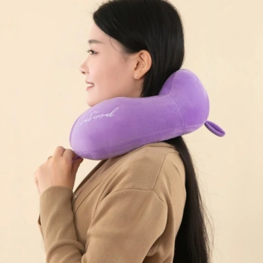 Gối chữ U cao su non kê cổ công thái học giảm mỏi lưng hỗ trợ cột sống ưu đãi 22% chỉ 51.332₫
