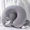 Gối chữ U cao su non kê cổ - Giảm đau vai gáy, văn phòng du lịch, quà tặng, 86.000₫