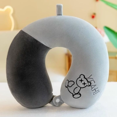 Gối chữ U cao su non mềm mịn, gối tựa cổ hình thú đáng yêu - chỉ 38.000₫ 9
