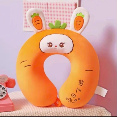 Gối chữ U cao su non mềm mịn, hình thú dễ thương, giá 37.000đ giảm từ 47.360đ