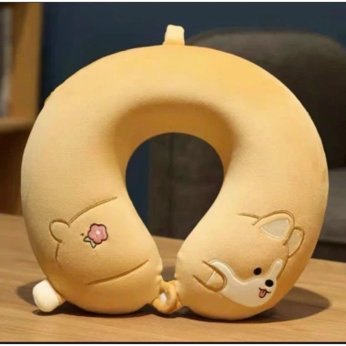 Gối chữ U cao su non mềm mịn, hình thú dễ thương, giá 37.000đ giảm từ 47.360đ